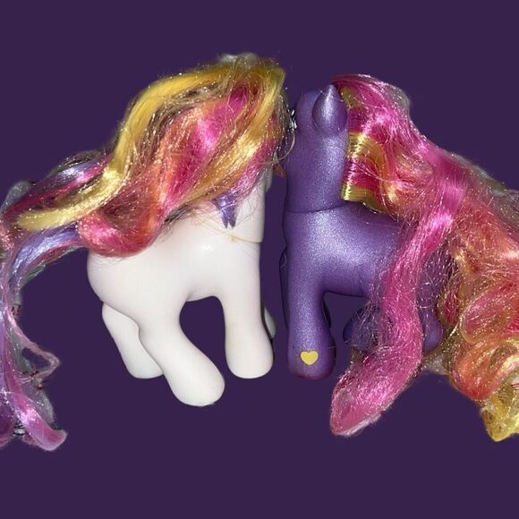 Lot of7 Hasbro G3 2002 My Little Pony Dibble Dabble Razzaroo Doseydotes - Picture 2 of 8